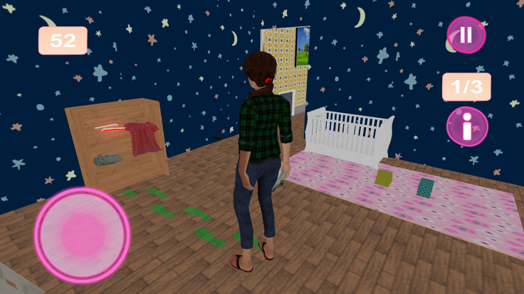 Virtual Mom Simulator Game 3D游戏截图