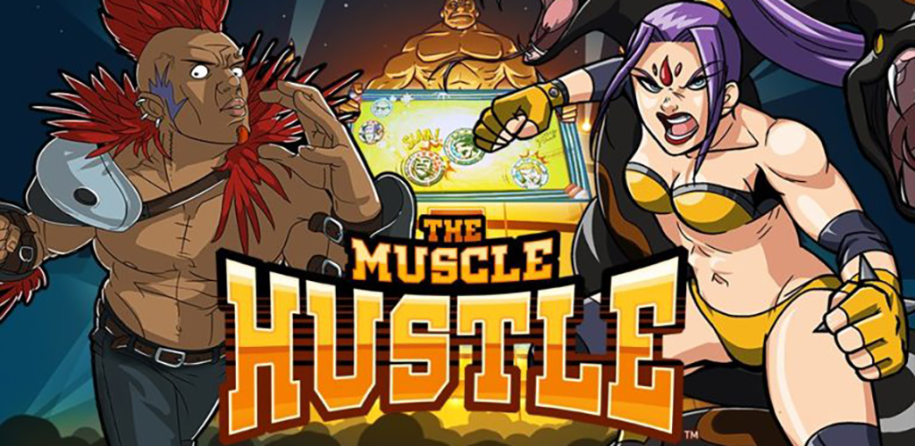 《The Muscle Hustle》：弹弓摔跤游戏截图