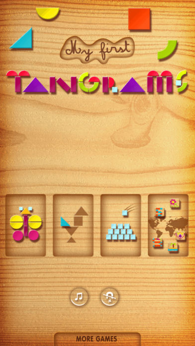My First Tangrams - A Wood Tangram Puzzle Game for Kids游戏截图