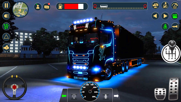 Euro Truck Simulation Games 3D游戏截图