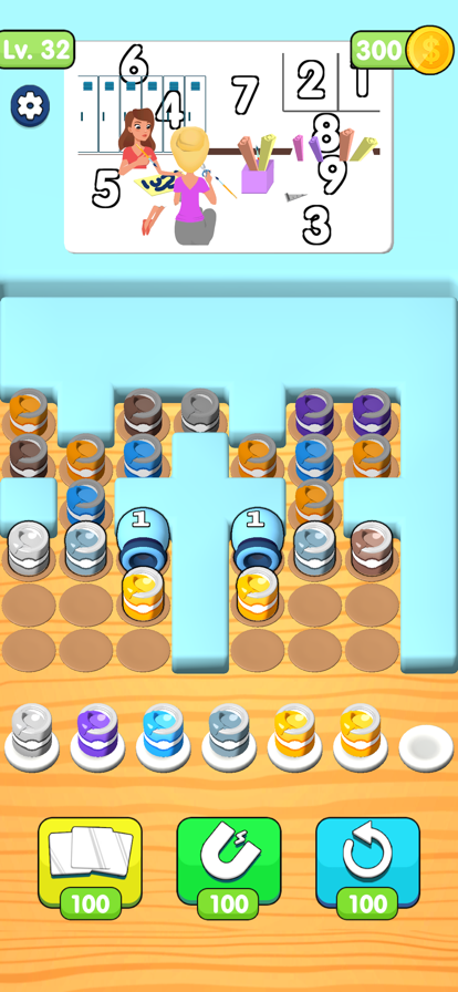 Cartoon Match 3D游戏截图