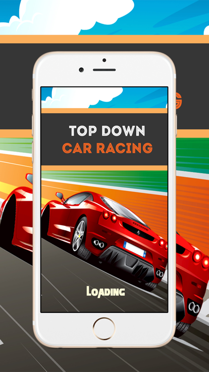 Free 2D Top Down Car Racing Real Driving 2016游戏截图
