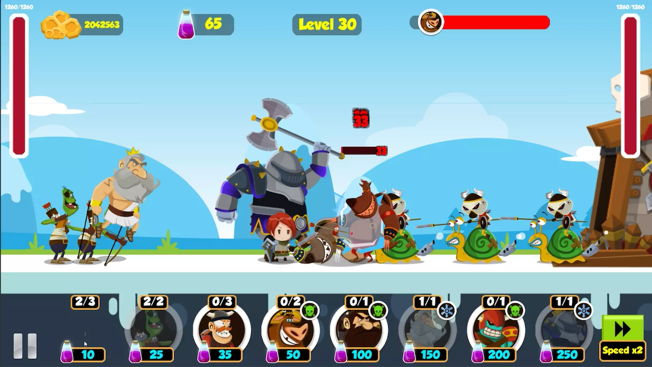 英雄之战游戏截图