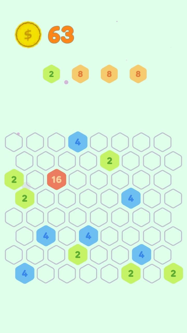 六角消除游戏截图