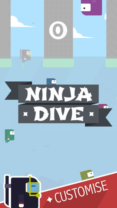 Ninja Dive游戏截图