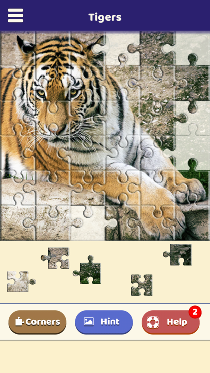 Tiger Love Puzzle游戏截图