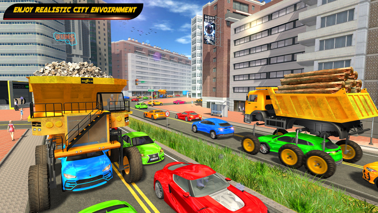 Elevated Dump Truck Loader Sim游戏截图