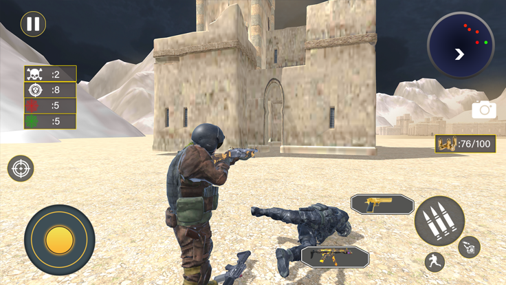 FPS Commando: Offline Gun Game游戏截图