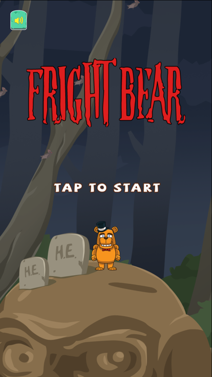 Fright Bear Jump! - Scary Night Monster Graveyard游戏截图