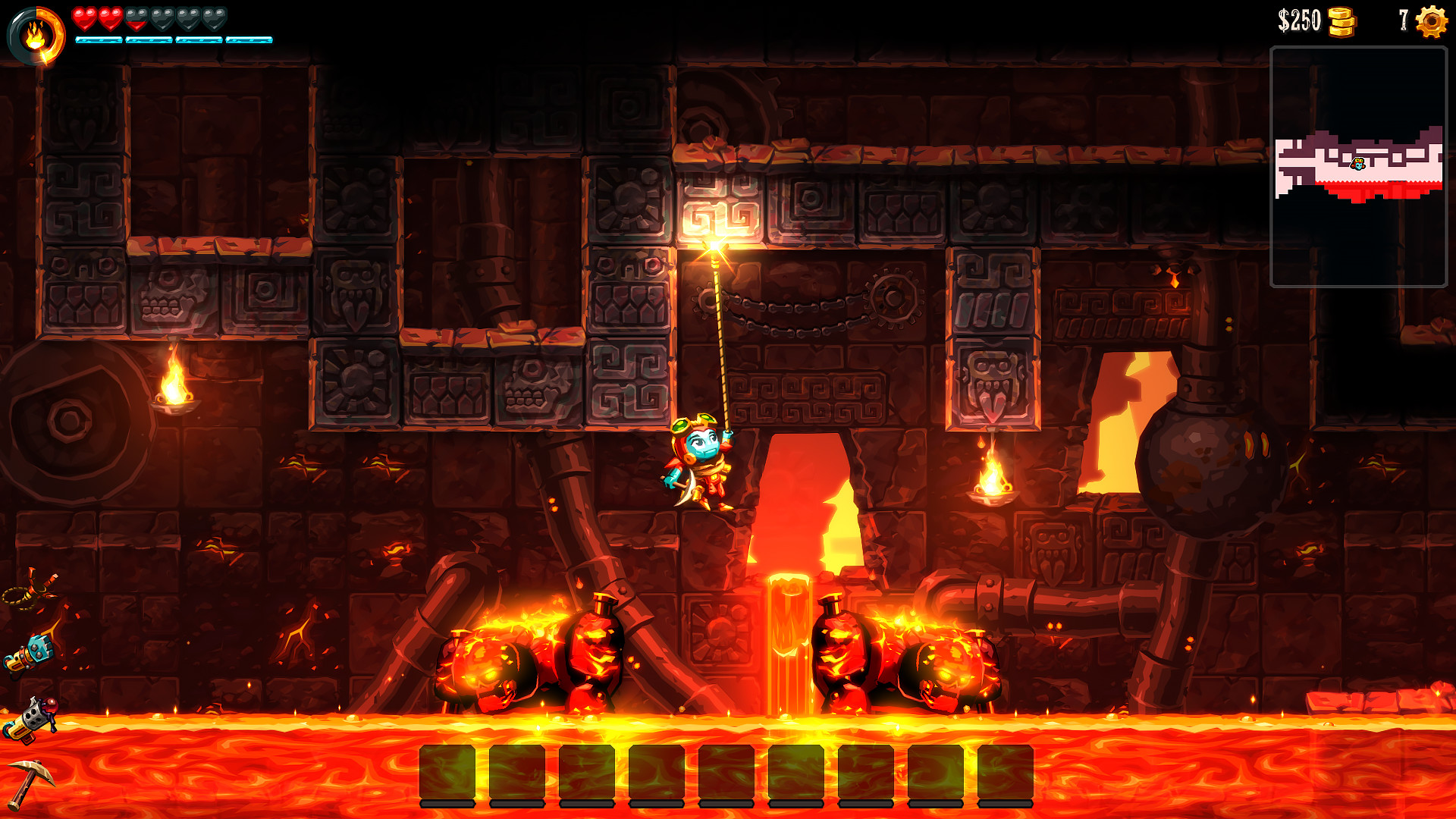 SteamWorld Dig 2游戏截图