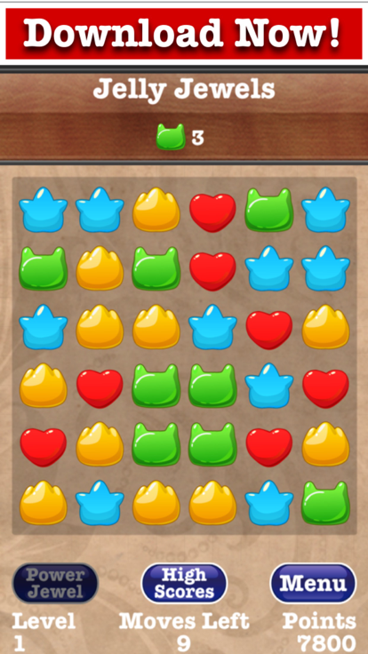 Jelly Jewels™游戏截图