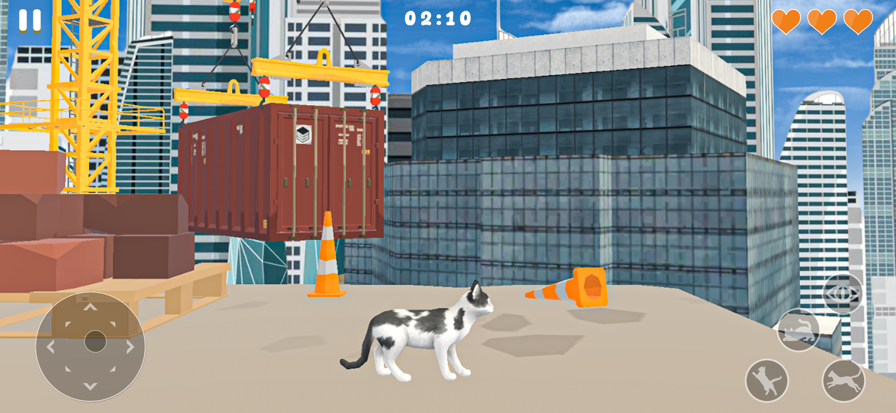 Kitty Escape : Only Way Down游戏截图