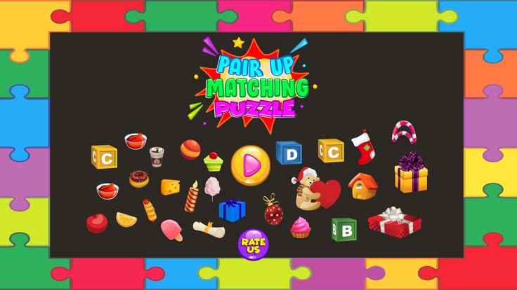 配对拼图游戏截图