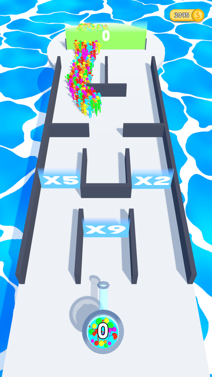 Crowd Maze 3D!游戏截图
