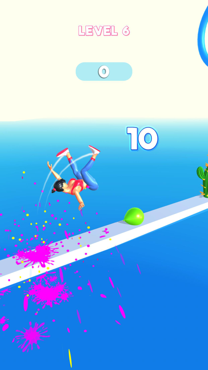 Bouncy Flip Girl游戏截图