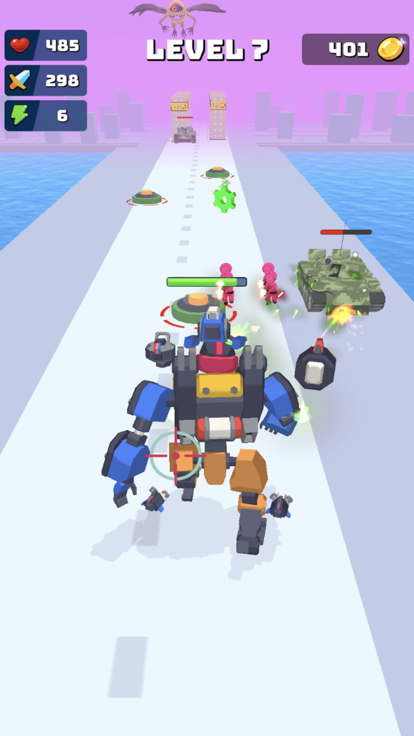 Sandbox Robot Battle游戏截图