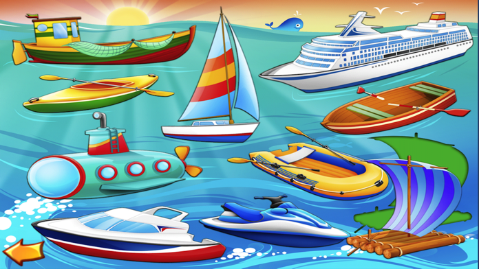 Trucks and Things That Go Puzzle Game游戏截图