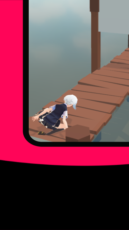 JKウミ娘  美しい海でジャンプしたり走ったりするゲーム游戏截图