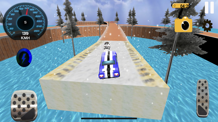 超级坡道赛车游戏：不可能的轨道疯狂特技驾驶模拟器 3d游戏截图