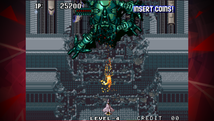 ソニックウィングス2 アケアカNEOGEO游戏截图