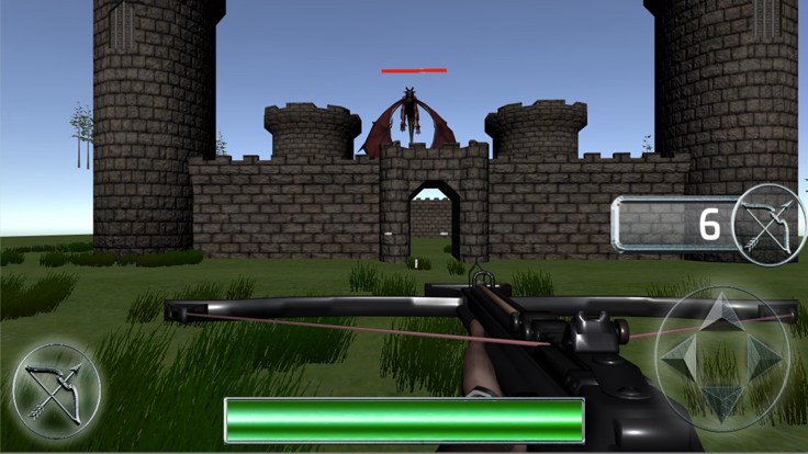 Dragon Killer - Cross Bow Shot游戏截图