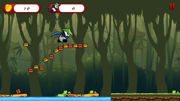 Panda Adventure Run and Jump游戏截图