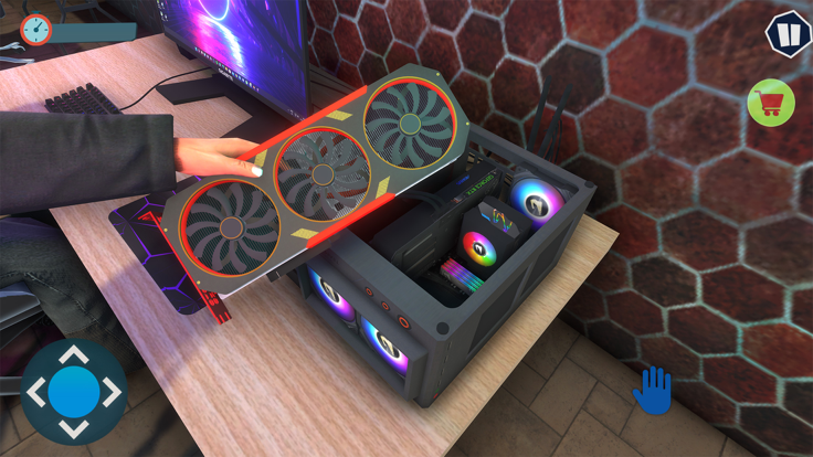 网吧模拟器 - 现代商业游戏咖啡馆模拟器游戏截图