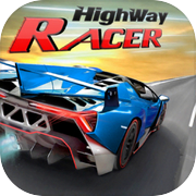 Car Racing On Highwayicon