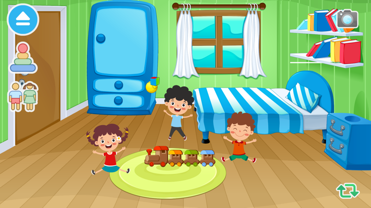 迷你小镇:玩具屋 - 给小孩玩的迷你过家家游戏游戏截图