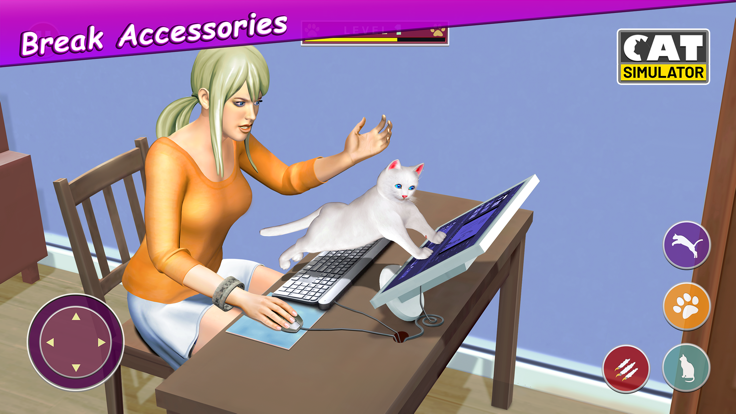 我的虚拟宠物猫游戏游戏截图