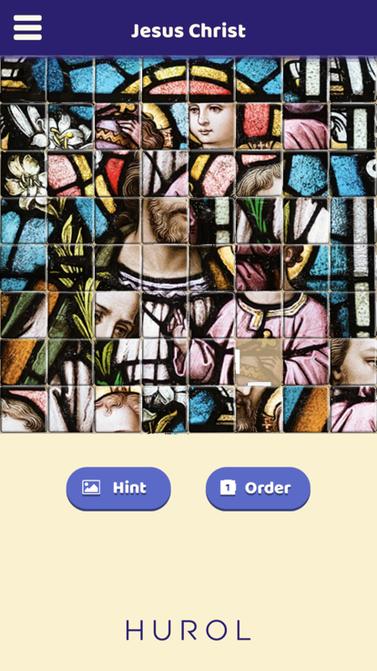 Jesus Christ Sliding Puzzle游戏截图