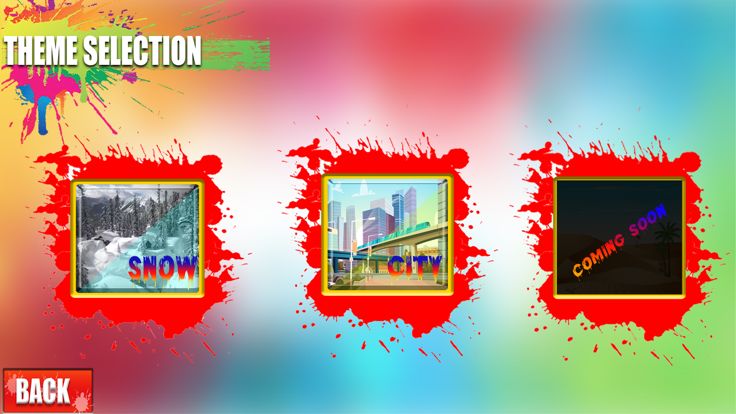 Paintball shoot 3d color war游戏截图