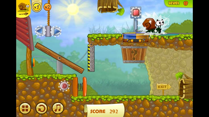 小蜗牛回家 - 呆萌小怪物的勇者大冒险游戏截图