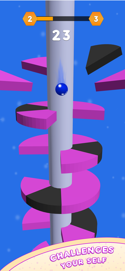 Helix Jump - Stack Ball Game游戏截图