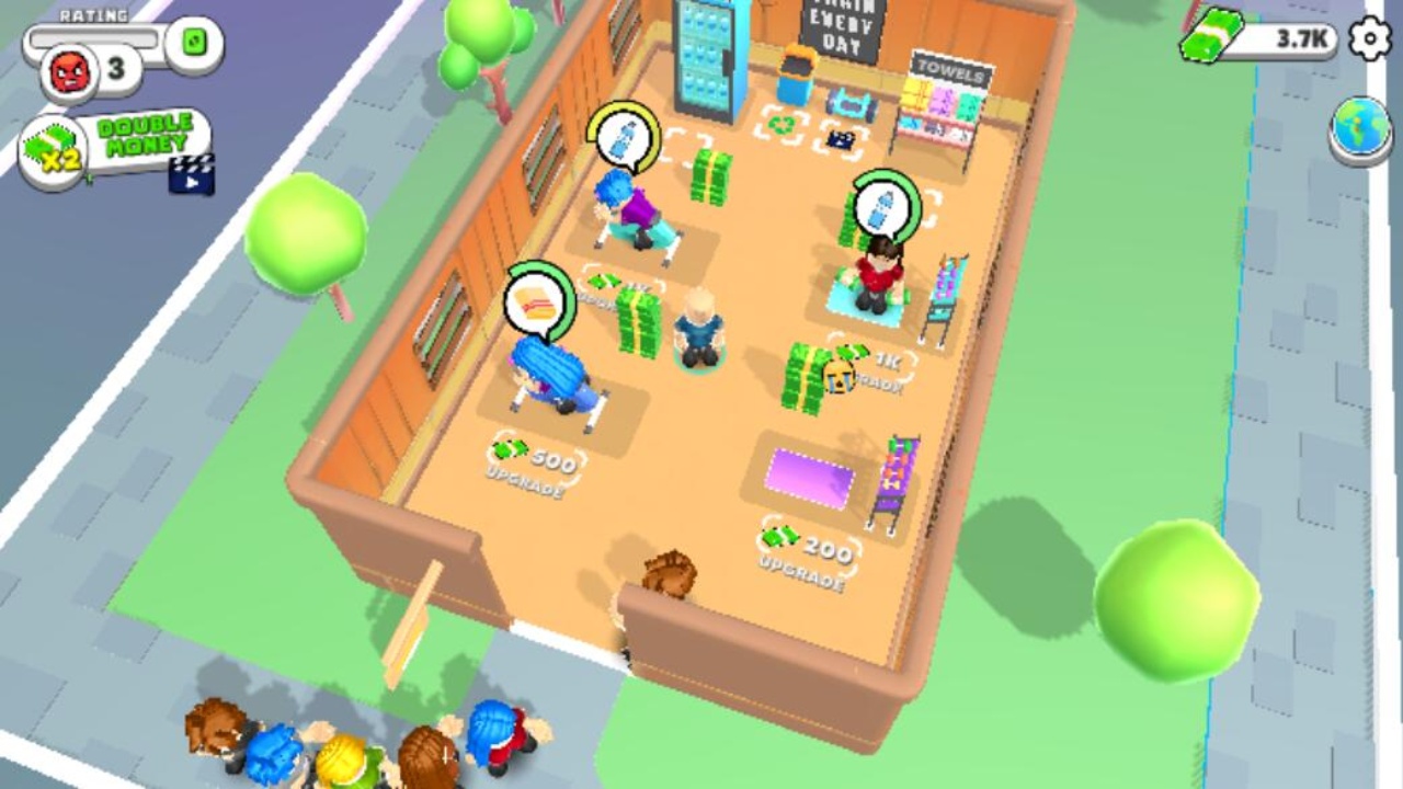 健身房模拟器模拟经营游戏截图