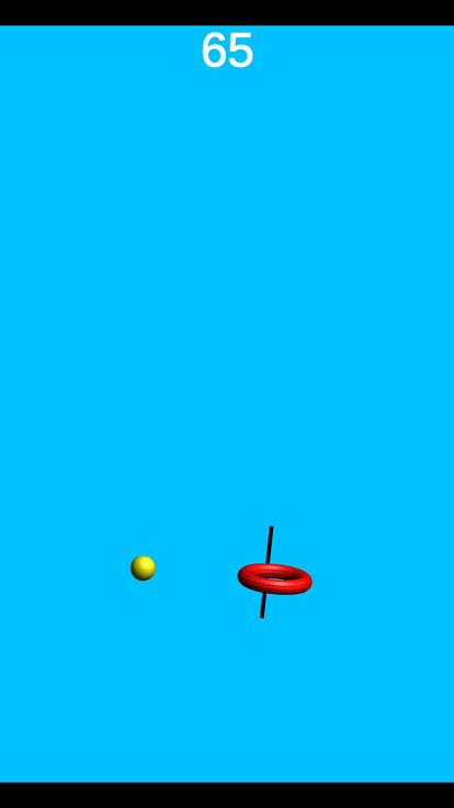 Flappy Ball Dunk游戏截图