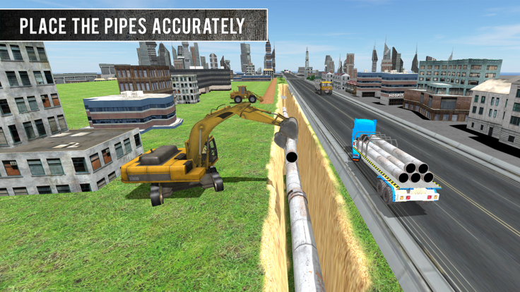 Excavator Crane Simulator 3D游戏截图