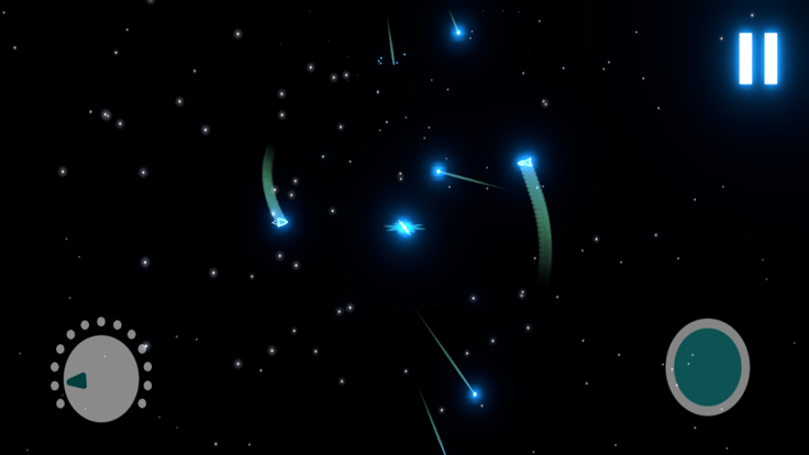 Spacewar!游戏截图