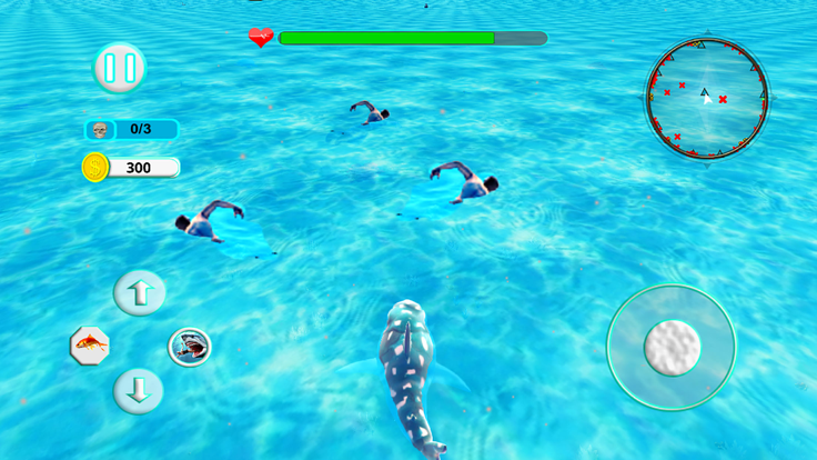 鲨鱼攻击进化3D游戏截图