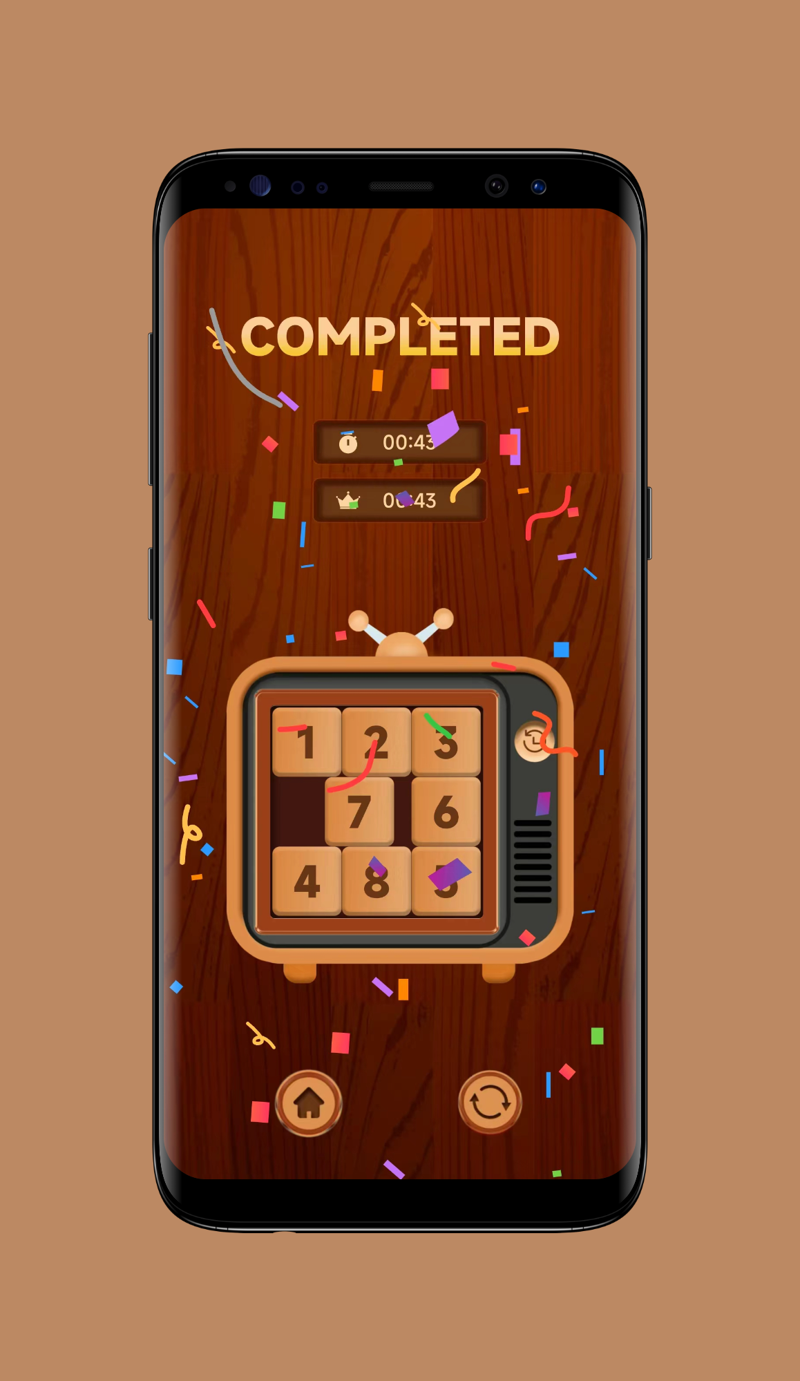 数字华容道游戏截图