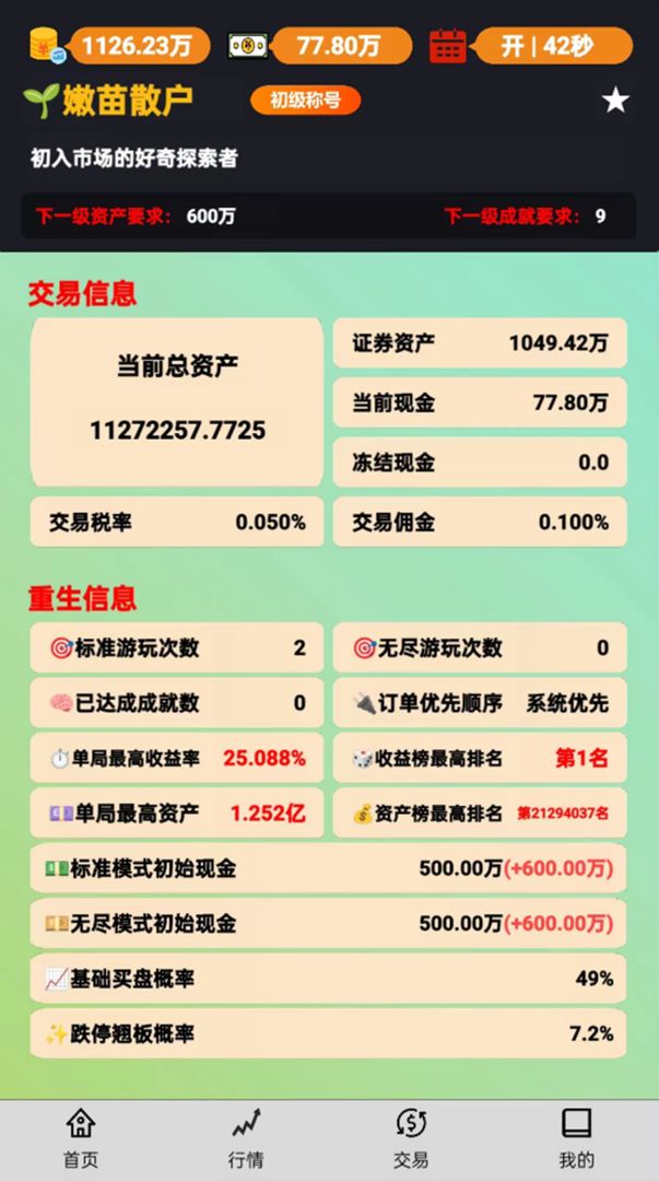 股市操盘手游戏截图