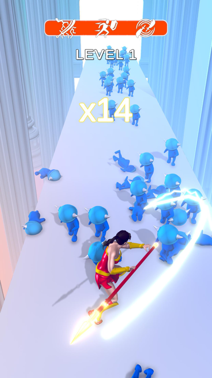 Amazon Warrior 3D游戏截图