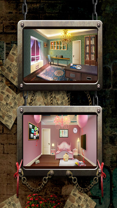 密室逃脱100个房间2:逃出豪华卧室 (寻物解谜游戏)游戏截图