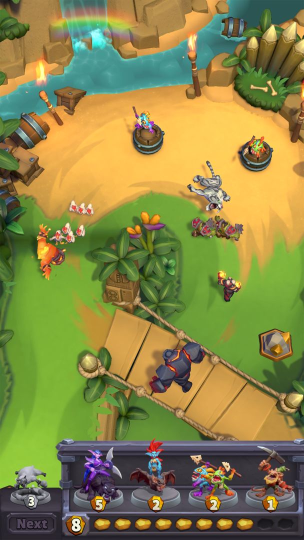 Screenshot of Warcraft Arclight Rumble