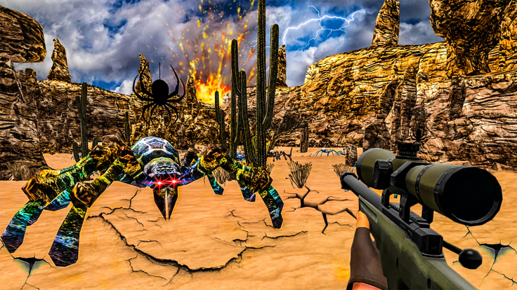 Spider Assasin Sniper Shooting游戏截图
