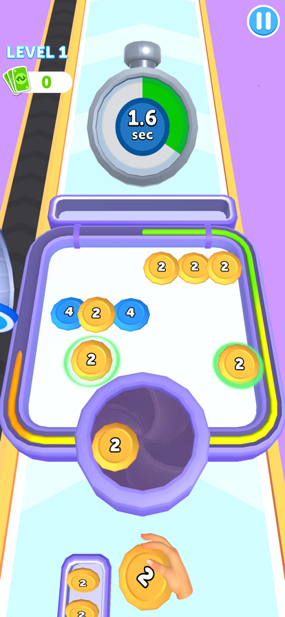 Disc Shooter Run游戏截图