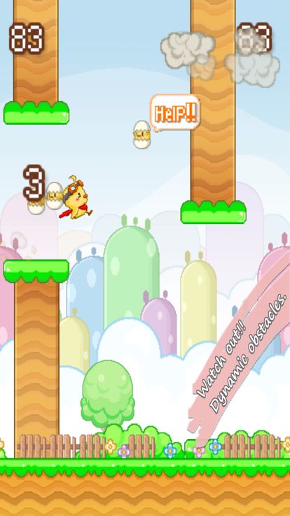 Snappy Chicks : Flappy Friends游戏截图