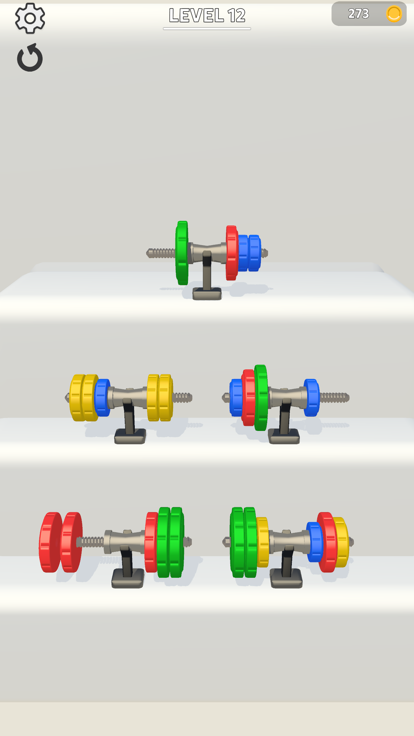 Barbell Sort游戏截图