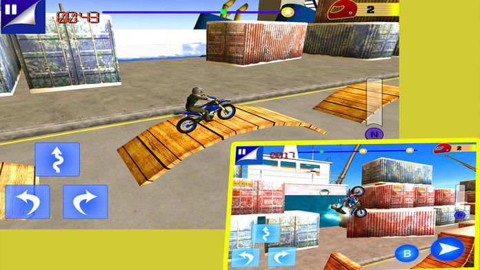 Tricky Bike Trail Stunt : Real Crazy Ride-r 2017游戏截图