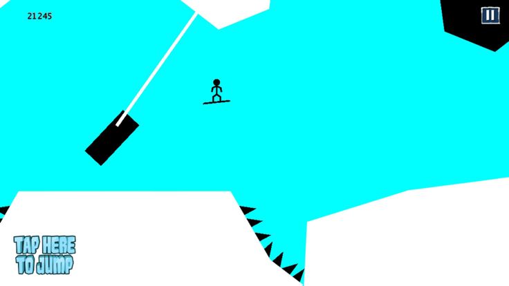 Absolute eXtreme Stickman Snowboarding - Wild & Crazy Stunts Snow Boarder Edition游戏截图